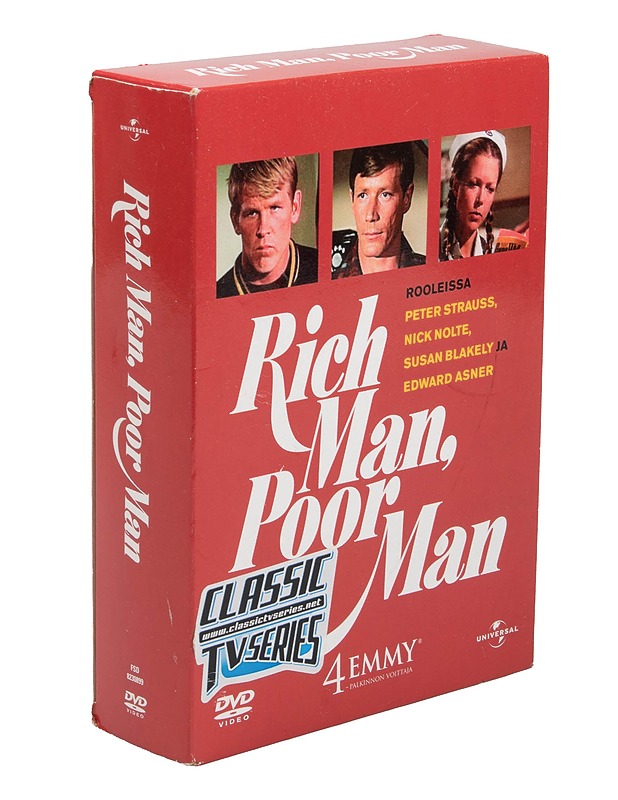 Rich man poor man 12 jaksoa - DVD - DVD-elokuvat - 10105620892 - 0