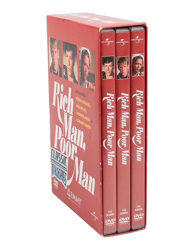Rich man poor man 12 jaksoa - DVD - DVD-elokuvat - 10105620892 - 2