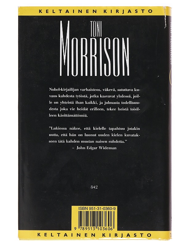 Sula - Morrison, Toni - Romaanit ja novellit - 10105620909 - 1