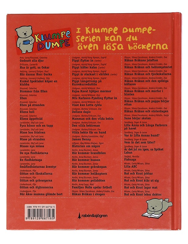Nämen Benny - Lindgren, Barbo - Lastenkirjat - 10105620931 - 1