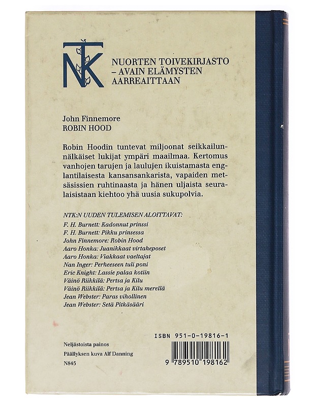 Robin Hood ja hänen iloiset toverinsa - John Finnemore - Nuorten kirjat - 10105620940 - 1