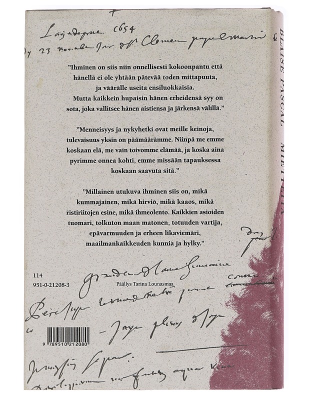 Mietteitä - Pascal, Blaise - Tietokirjat ja oppaat - 10105620949 - 1
