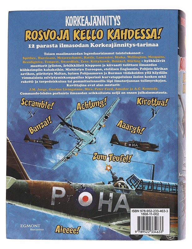 Rosvoja kello kahdessa! / 12 parasta ilmasodan Korkeajännitys-tarinaa - Alanen, Anssi - Sarjakuvat - 10105620953 - 1