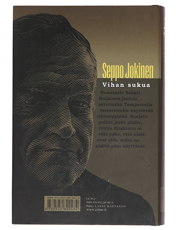 Vihan sukua - Seppo Jokinen - Jännitys ja dekkarit - 10105620972 - 1