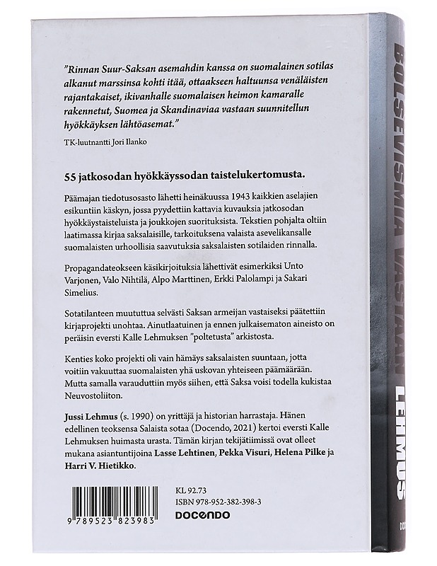 Suomen taistelu bolsevismia vastaan - Kuusi, Matti - Historiakirjat - 10105620971 - 1