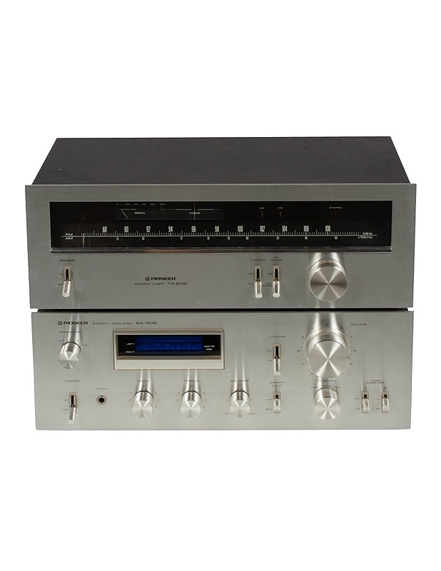 PIONEER SA-508 -vahvistin ja PIONEER TX-608-viritin  - Audio - 10105620999 - 0