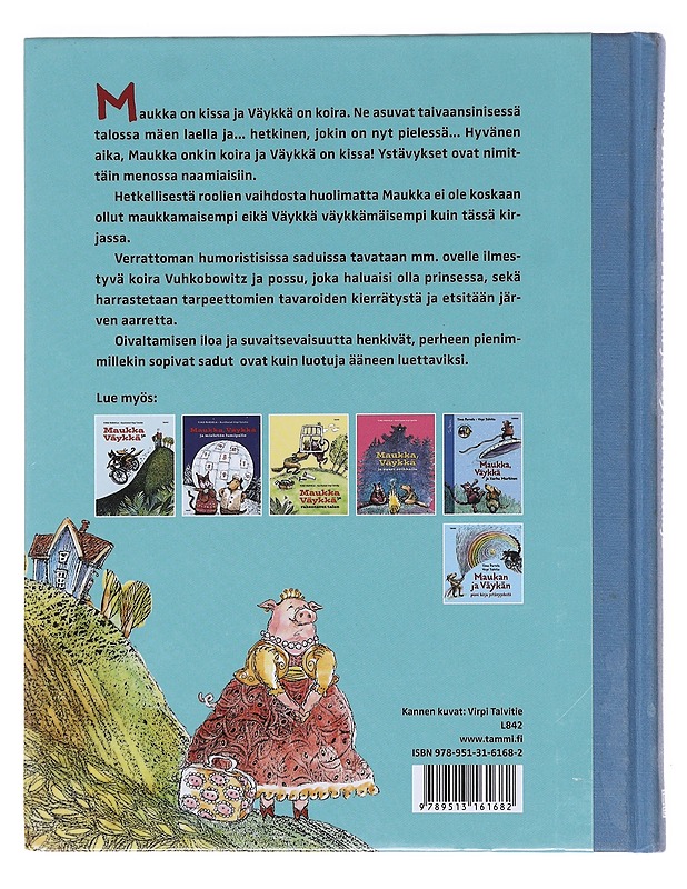 Maukan ja Väykän satukirja - Parvela, Timo - Lastenkirjat - 10105620998 - 1