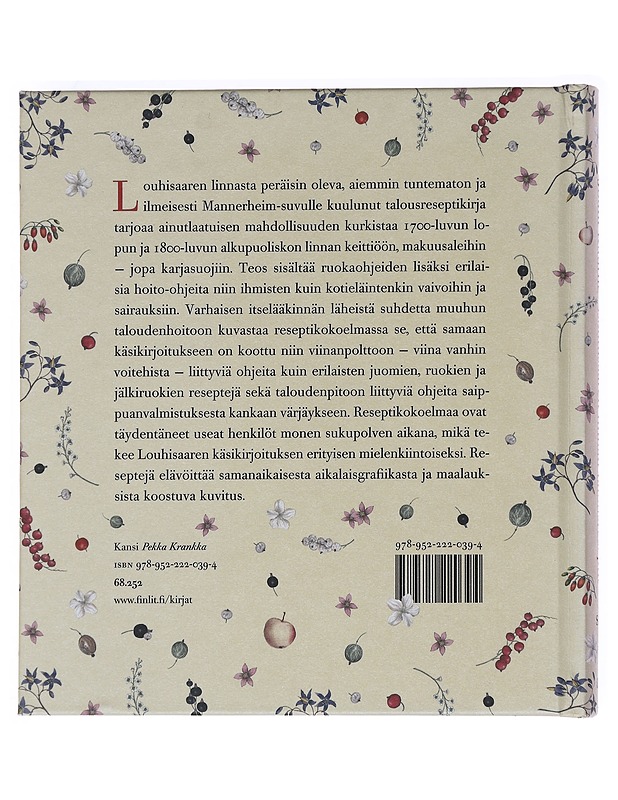 Louhisaaren linnan talousreseptit : (n. 1770-1850) - Kuurne, Jouni - Ruokakirjat - 10105621002 - 1