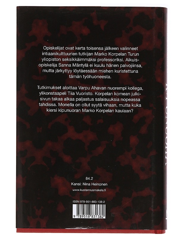Kipunuora / jännitysromaani - Pirkko Arhippa - Romaanit ja novellit - 10105621007 - 1