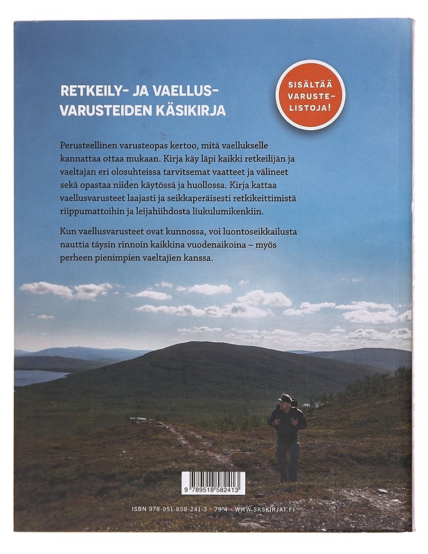 Vaellusvarusteet - Määttä, Ossi - Harrastekirjat - 10105621029 - 1