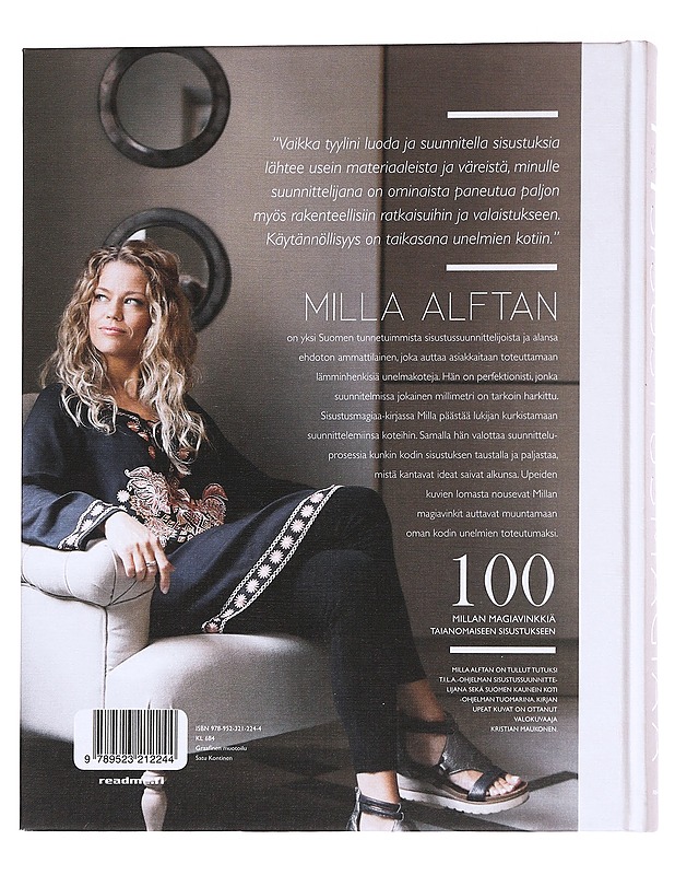 Sisustus magiaa - Alftan, Milla - Tietokirjat ja oppaat - 10105621015 - 1