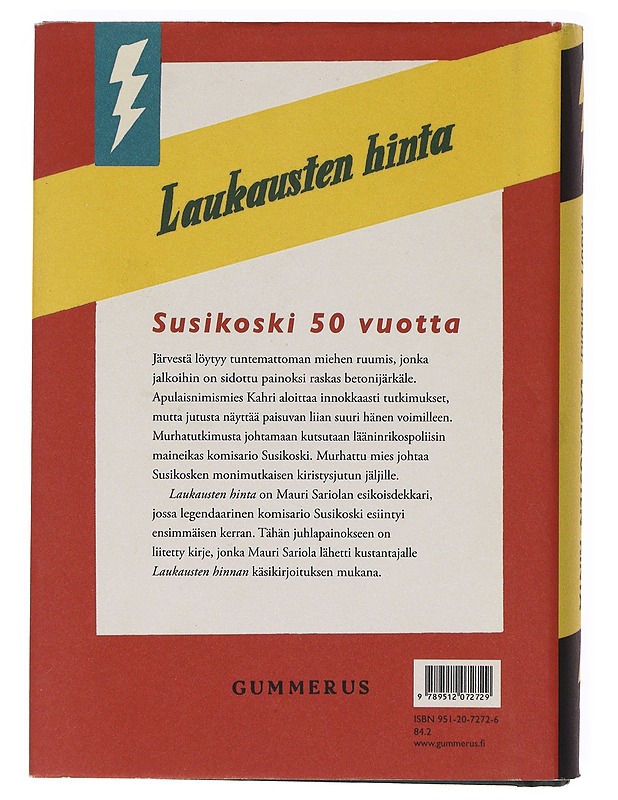 Laukausten hinta / salapoliisiromaani - Mauri Sariola - Romaanit ja novellit - 10105621032 - 1