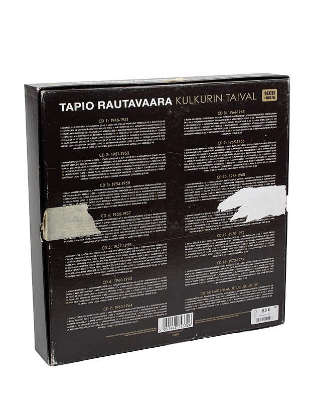Tapio Rautavaara - Kulkurin Taival Kaikki levytykset 1946-1979 - CD - Musiikki- ja elokuvakirjat - 10105621038 - 1