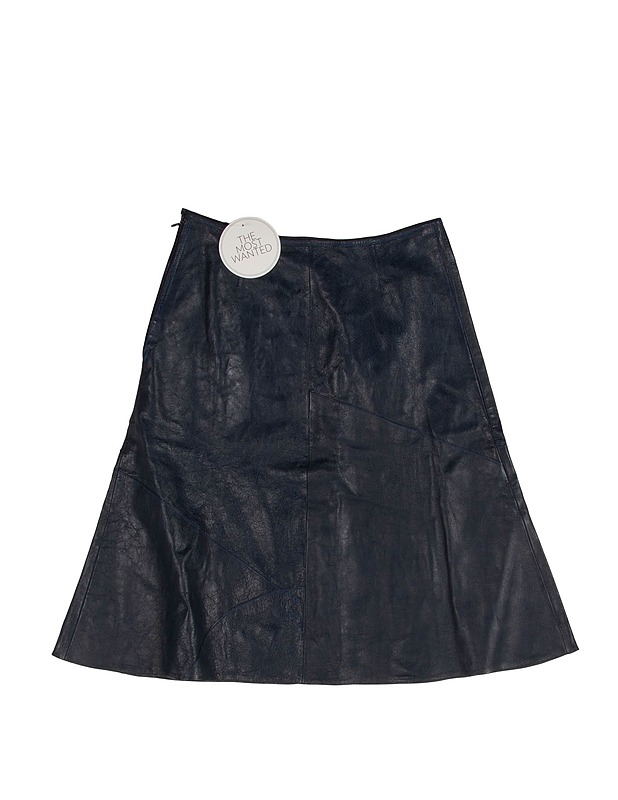 Tummansiniset Nahka hame - Mekot ja hameet - 10105621035 - 0