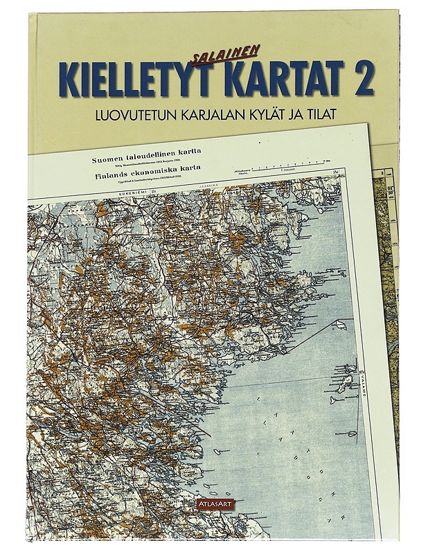 Kielletyt kartat. / 2, Luovutetun Karjalan kylät ja tilat - Pekkanen, Risto - Tietokirjat ja oppaat - 10105621040 - 0