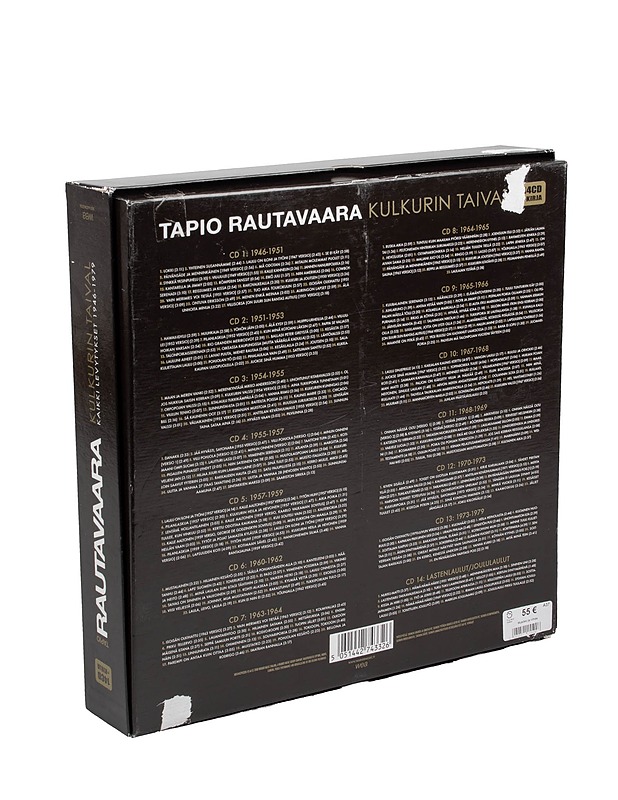 Tapio Rautavaara - Kulkurin Taival Kaikki levytykset 1946-1979 - kokoelmaboksin - Musiikki- ja elokuvakirjat - 10105621041 - 1