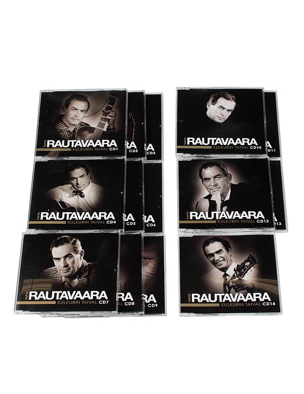 Tapio Rautavaara - Kulkurin Taival Kaikki levytykset 1946-1979 - kokoelmaboksin - Musiikki- ja elokuvakirjat - 10105621041 - 3