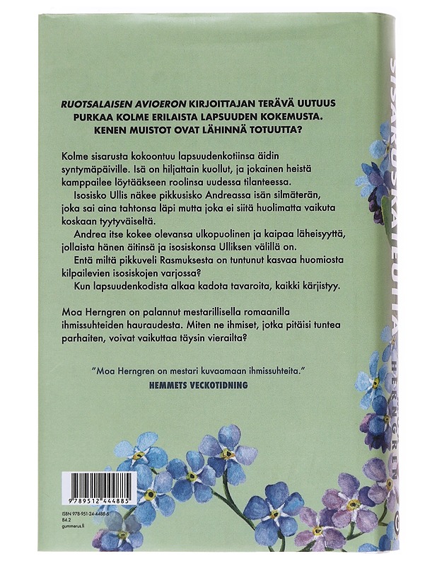 Sisaruskateutta - Herngren, Moa - Romaanit ja novellit - 10105621048 - 1