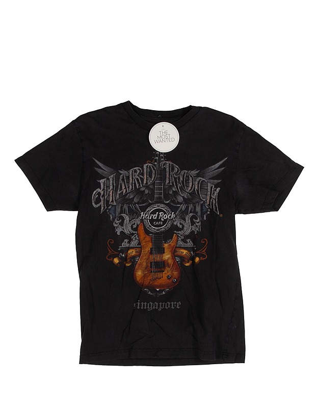 HARD ROCK musta t-paita - Miesten paidat - 10105621055 - 0