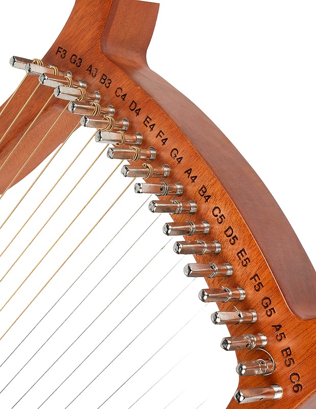 Lyyraharppu oheistarvikkeineen - 19-kielinen - Instrumentit - 10105621073 - 4