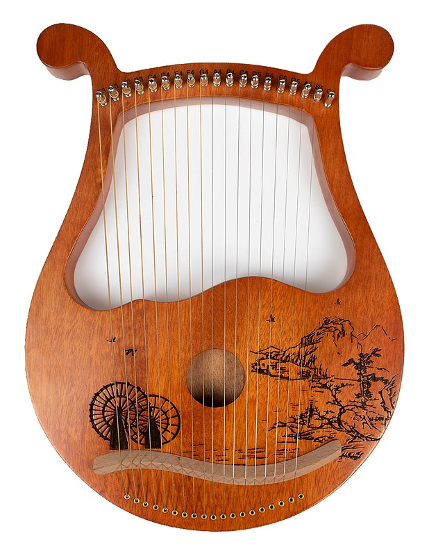 Lyyraharppu oheistarvikkeineen - 19-kielinen - Instrumentit - 10105621073 - 1