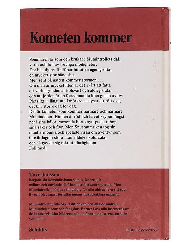 Kometen kommer - Tove Jansson - Lastenkirjat - 10105621091 - 1