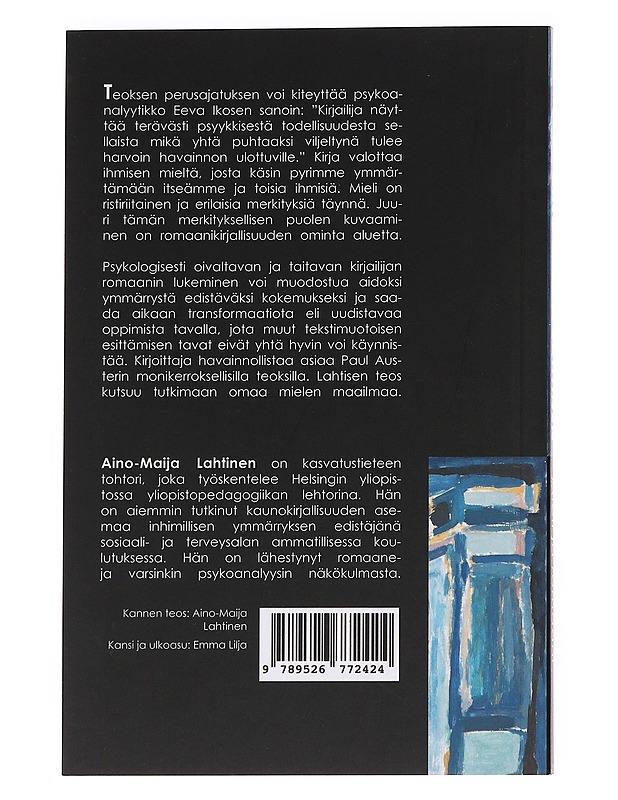 Mieli ja romaani, Paul Auster mielen kuvaajana - Aino-Maija Lahtinen - Tietokirjat ja oppaat - 10105621117 - 1