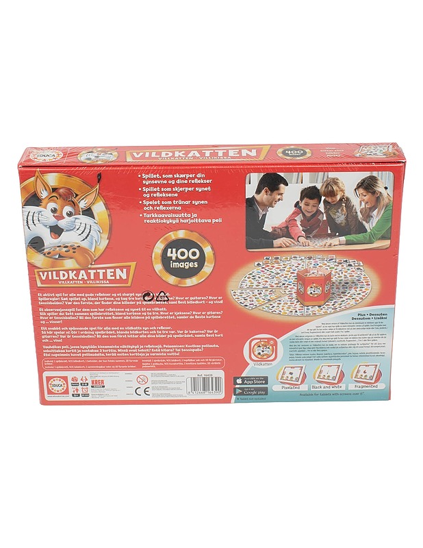 EDUCA Villikissa -perhepeli - Lautapelit - 10105621119 - 1