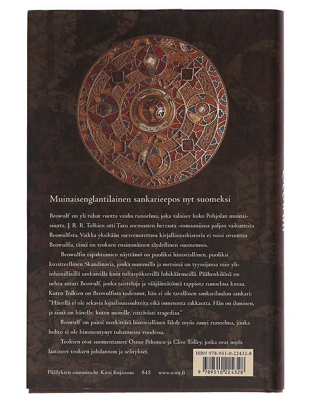 Beowulf - Pekonen, Osmo - Tietokirjat ja oppaat - 10105621124 - 1