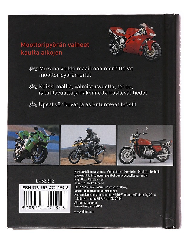 Moottoripyörät / valmistajat, mallit, tekniikka - Heil, Carsten - Tietokirjat ja oppaat - 10105621188 - 1