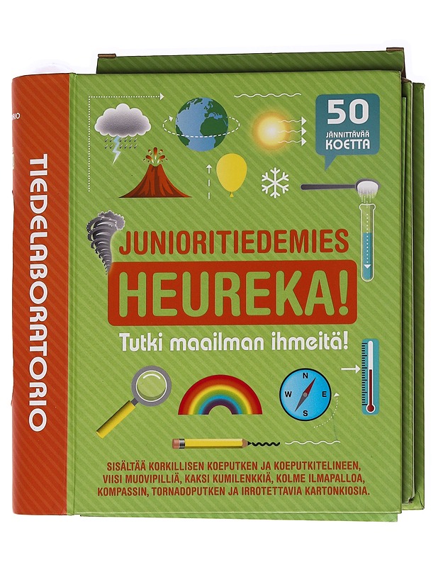 Junioritiedemies : Heureka! : tutki maailman ihmeitä! - Fullman, Joe - Tietokirjat ja oppaat - 10105621214 - 0