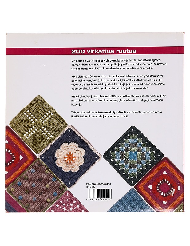 200 virkattua ruutua - Eaton, Jan - Harrastekirjat - 10105621231 - 1
