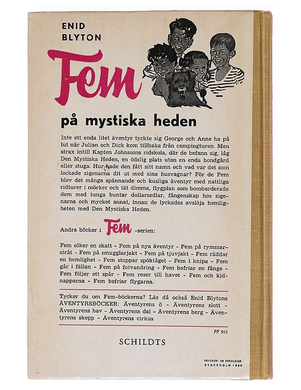 Viisikko salaperäisellä nummella - Enid Blyton - Romaanit ja novellit - 10105621274 - 1