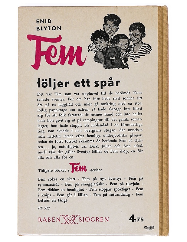 Viisikko löytää jäljen - Enid Blyto - Romaanit ja novellit - 10105621289 - 1