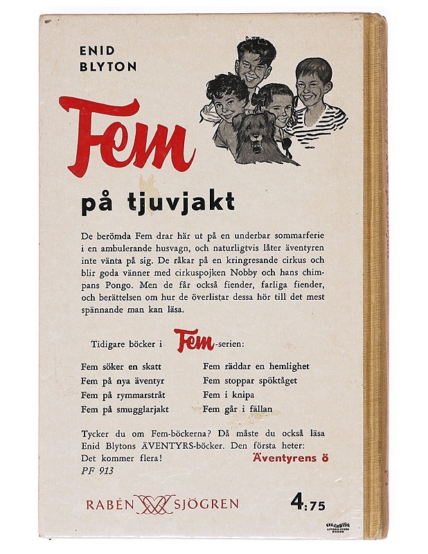 Viisikko kesälomalla - Blyton, Enid - Romaanit ja novellit - 10105621310 - 1