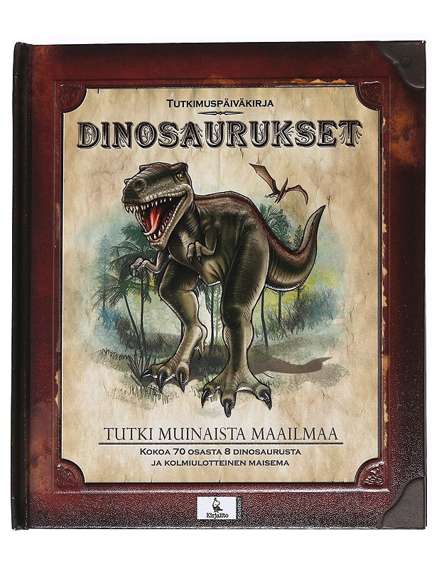 Tutkimuspäiväkirja dinosaurukset - Honovich, Nancy - Lastenkirjat - 10105621335 - 0
