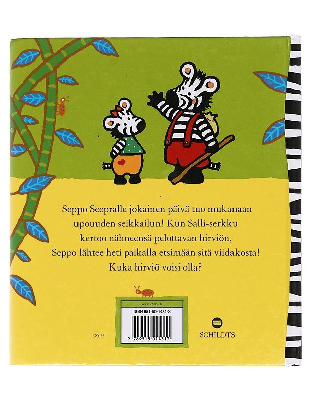 Seppo ja hirviö - Paterson, Brian - Lastenkirjat - 10105621339 - 1