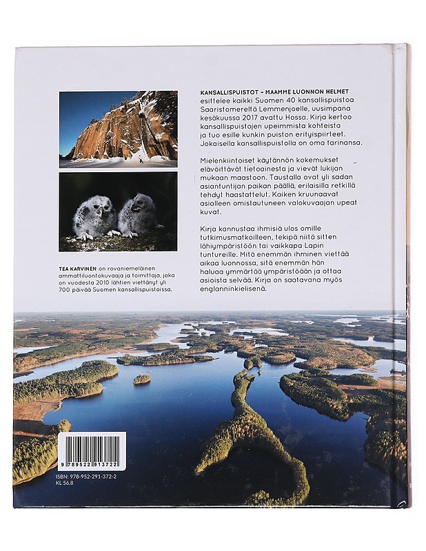 Kansallispuistot / maamme luonnon helmet - Karvinen, Tea - Tietokirjat ja oppaat - 10105621341 - 1