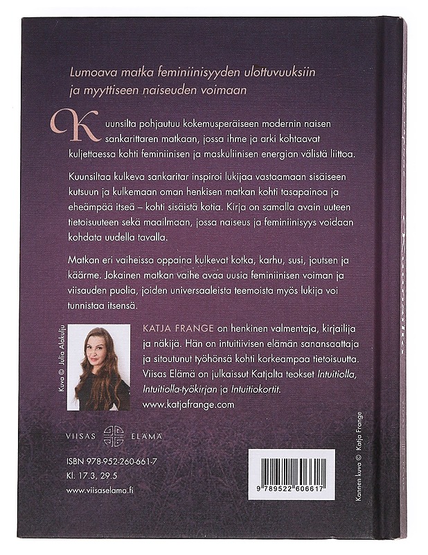 Kuunsilta: Feminiinisen tietoisuuden matka - Frange, Katja - Tietokirjat ja oppaat - 10105621348 - 1