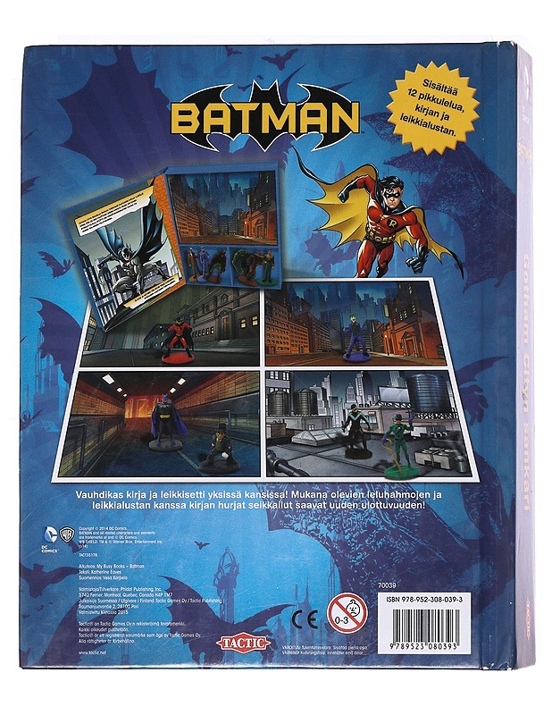 Batman : Gotham Cityn sankari : lue ja leiki - Eaves, Katherine - Lastenkirjat - 10105621350 - 1