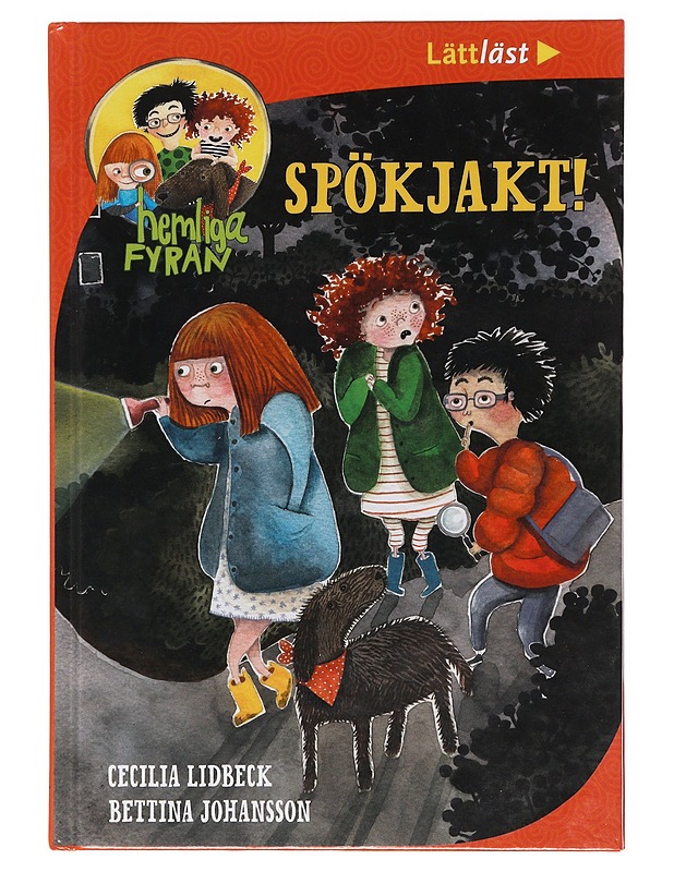 Spökjakt! - Lidbeck, Cecilia - Lastenkirjat - 10105621392 - 0