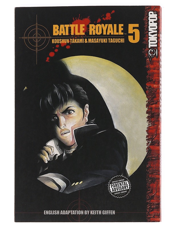 Battle Royale Volume 5 - Koushun Takami K-18 - Sarjakuvat - 10105621439 - 0