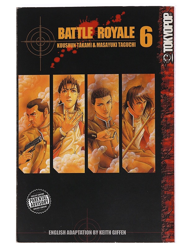 Battle Royale Volume 6 - Koushun Takami K-18 - Sarjakuvat - 10105621441 - 0