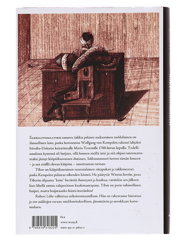 Sakkiautomaatti - Löhr, Robert - Romaanit ja novellit - 10105621459 - 1