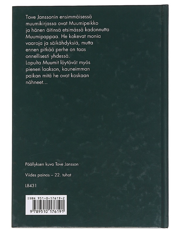Muumit ja suuri tuhotulva - Jansson, Tove - Lastenkirjat - 10105621460 - 1