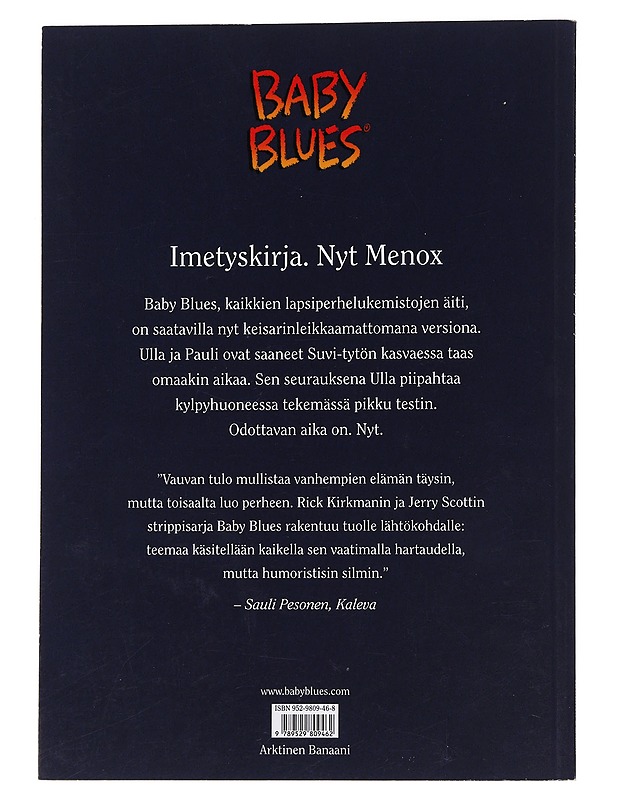  Baby Blues: Imetyskirja - Rick Kirkman - Sarjakuvat - 10105621471 - 1