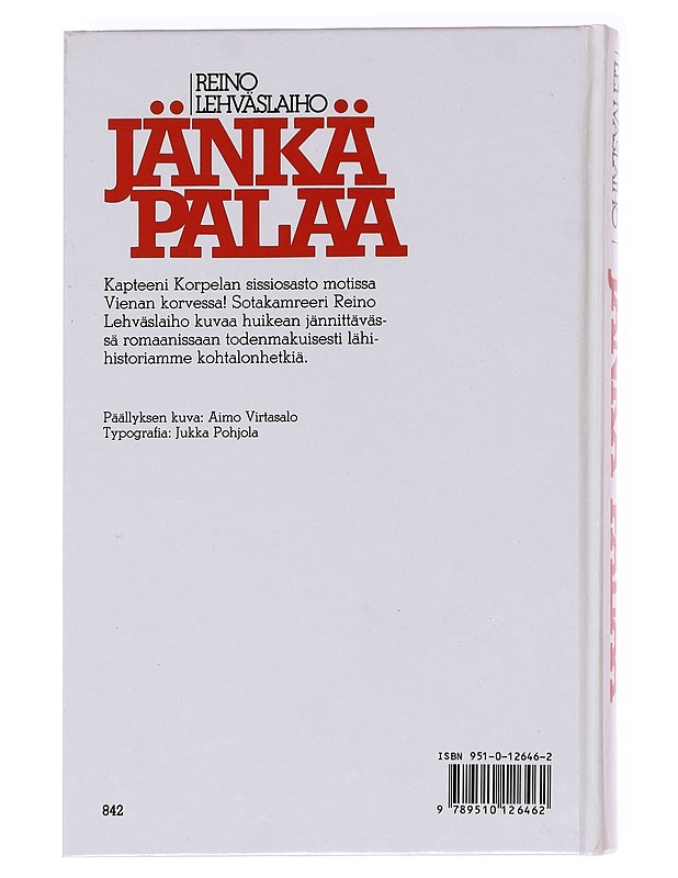 Jänkä palaa - Reino Lehväslaiho - Kirja lahjaksi - 10105621472 - 1