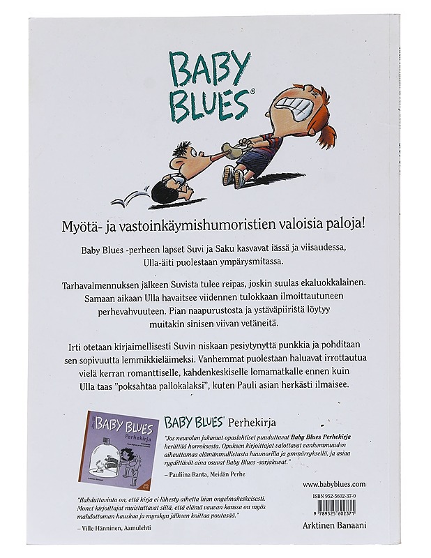 BABY BLUES / Irtiottoja - Kirkman, Rick - Sarjakuvat - 10105621475 - 1
