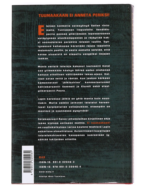 Ei tuumaakaan! - Reino Lehväslaiho - Romaanit ja novellit - 10105621483 - 1