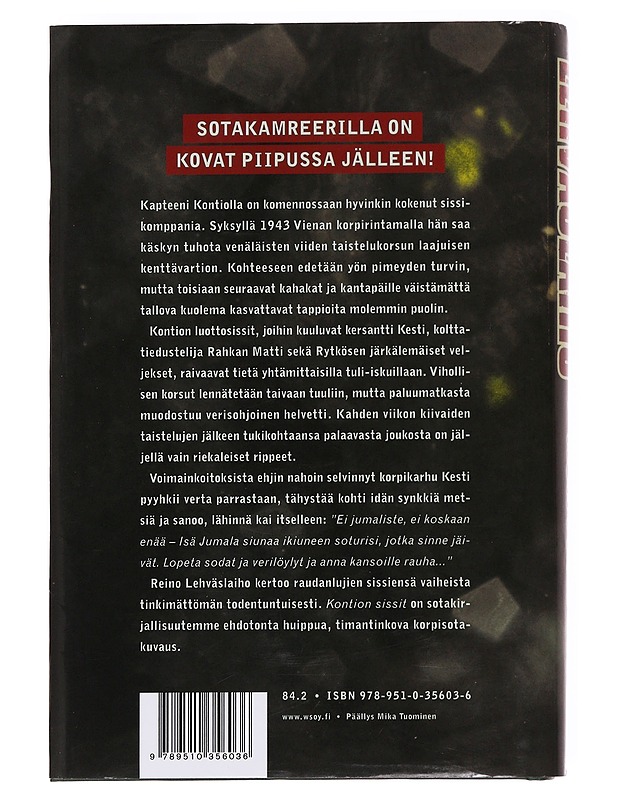 Kontion sissit - Reino Lehväslaiho - Romaanit ja novellit - 10105621489 - 1